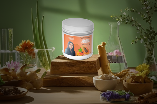 Papaya Brightening Face Cream | Spot & Uneven Tone Care | Enzyme Glow Moisturizer | Hydrating Radiant Skin Cream