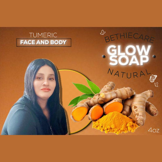 Turmeric Brightening Soap Bar for Glowing Skin | Dark Spot Corrector | Hyperpigmentation Fade | Skin Tone Even | Radiance Boost Cleanser